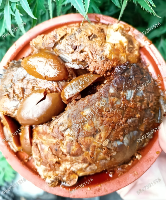 Cá Trắm Kho Niêu Đất